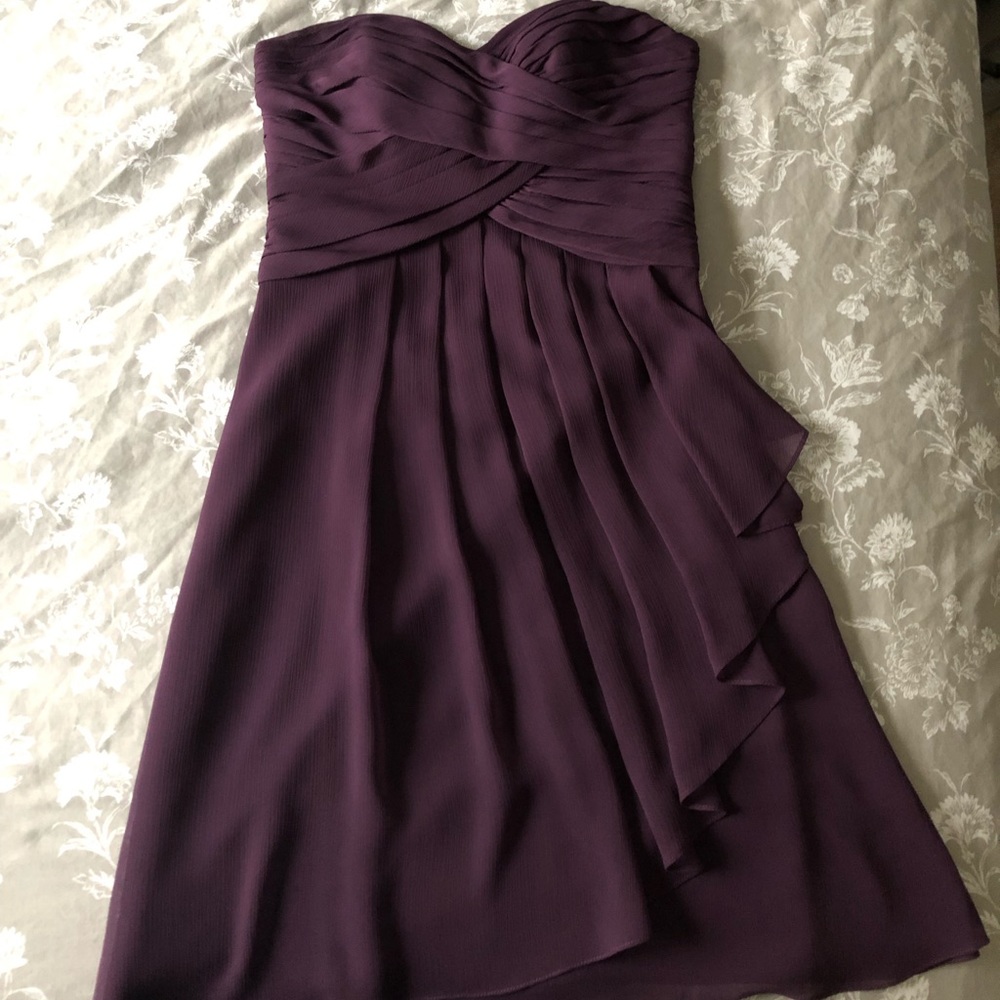 Plum Bridesmaid Dress